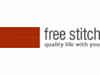 Dog  goods brand  free stitch(フリーステッチ)のロゴ画像