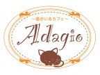 猫がいるカフェ　Adagio(ネコガイルカフェ　アダージョ)のロゴ画像