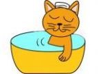 ネコのお風呂屋さん(ネコノオフロヤサン)のロゴ画像